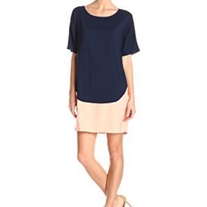 Donna Morgan Women's Dolman-Sleeve Color-Block Dress